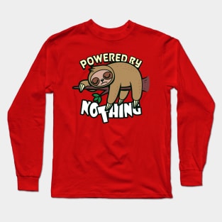 Funny Lazy Kawaii Cute Sloth Lover Cartoon Meme Long Sleeve T-Shirt